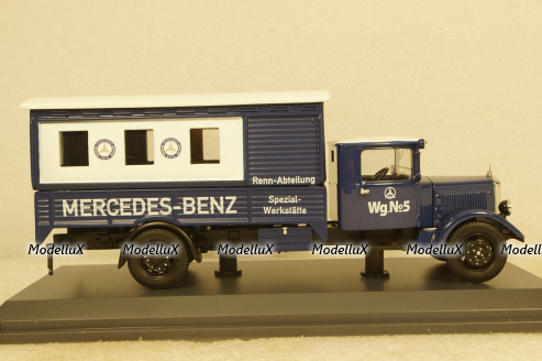 Mercedes LO 2750 Rennabteilung, 03106, Schuco 1:43