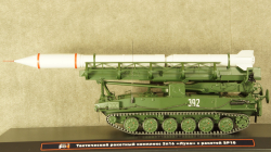 ПТ-76Б Тактический ракетный комплекс 2п16 "Луна" с ракетой 3Р10, TruckTyr 1:43