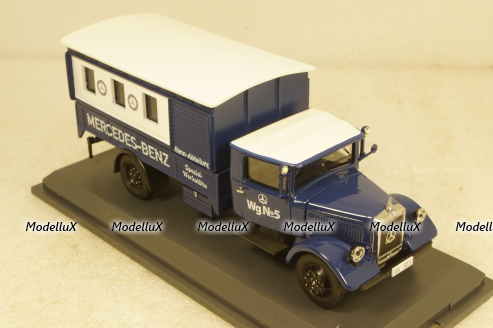 Mercedes LO 2750 Rennabteilung, 03106, Schuco 1:43