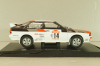Audi Quattro #14 Rally Sanremo 1981, Mouton/Pons, G113U021, Hachette 1:24