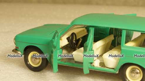 Hanomag L28 Pick Up Goggomobil Service, 02938, Schuco 1:43