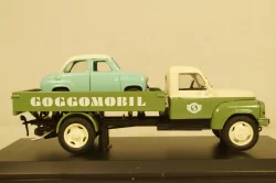 Hanomag L28 Pick Up Goggomobil Service, 02938, Schuco 1:43