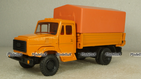 Зил-4331, оранжевый, з-д Вега 1:43 