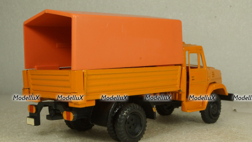 Зил-4331, оранжевый, з-д Вега 1:43 