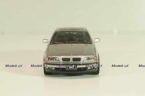 BMW 750iL (E38) 1994, silver metallic, 00792-CH, MiniGT 1:64