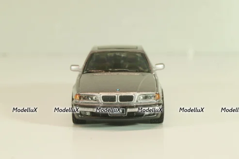 BMW 750iL (E38) 1994, silver metallic, 00792-CH, MiniGT 1:64