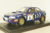 Subaru Impreza WRC #4 Rally GB 1995, McRae/Ringer, G113U066, WRC Collection #66, Hachette 1:24