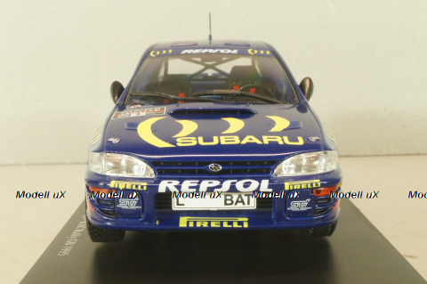 Subaru Impreza WRC #4 Rally GB 1995, McRae/Ringer, G113U066, WRC Collection #66, Hachette 1:24