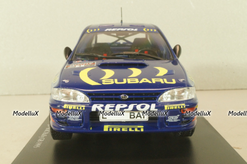 Subaru Impreza WRC #4 Rally GB 1995, McRae/Ringer, G113U066, WRC Collection #66, Hachette 1:24 Уценка!