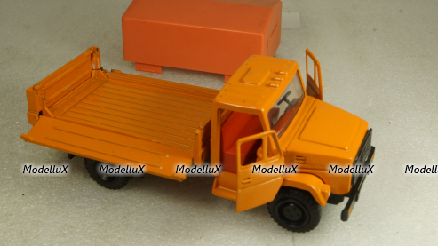 Зил-4331, оранжевый, з-д Вега 1:43 