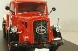 Mercedes L 6600 fuel tanker "ESSO" 1951, red, 02418, Schuco 1:43