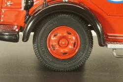 Mercedes L 6600 fuel tanker "ESSO" 1951, red, 02418, Schuco 1:43