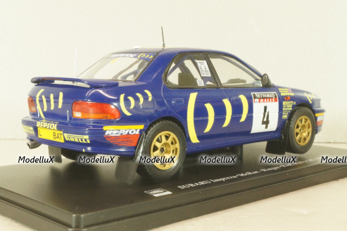 Subaru Impreza WRC #4 Rally GB 1995, McRae/Ringer, G113U066, WRC Collection #66, Hachette 1:24 Уценка!