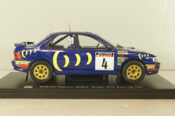 Subaru Impreza WRC #4 Rally GB 1995, McRae/Ringer, G113U066, WRC Collection #66, Hachette 1:24