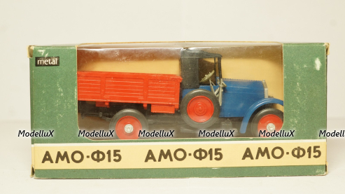 Амо Ф15 сине/красный, 1:43