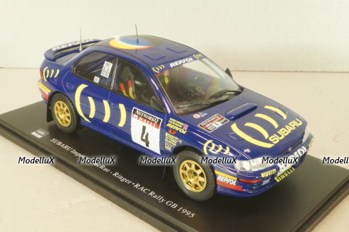 Subaru Impreza WRC #4 Rally GB 1995, McRae/Ringer, G113U066, WRC Collection #66, Hachette 1:24 Уценка!