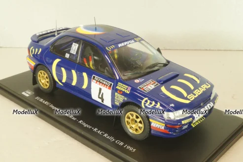 Subaru Impreza WRC #4 Rally GB 1995, McRae/Ringer, G113U066, WRC Collection #66, Hachette 1:24 Уценка!