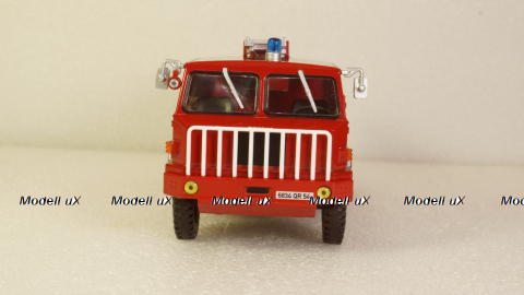 BERLIET FF 6X6 CISTERNA - Francia 1971, Pompieri Italy collection #17 1:43