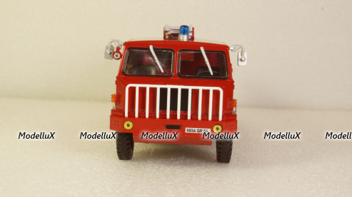 BERLIET FF 6X6 CISTERNA - Francia 1971, Pompieri Italy collection #17 1:43