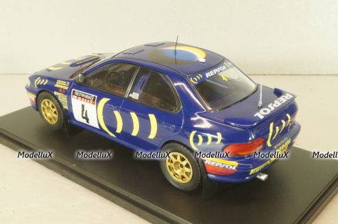 Subaru Impreza WRC #4 Rally GB 1995, McRae/Ringer, G113U066, WRC Collection #66, Hachette 1:24 Уценка!