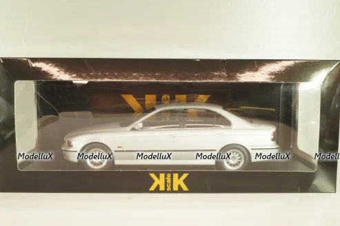 BMW 530d (E39) Sedan 1997, silver, 181051, KK-Scale 1:18 Уценка!