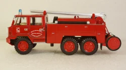 BERLIET FF 6X6 CISTERNA - Francia 1971, Pompieri Italy collection #17 1:43