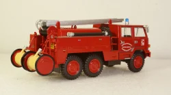 BERLIET FF 6X6 CISTERNA - Francia 1971, Pompieri Italy collection #17 1:43