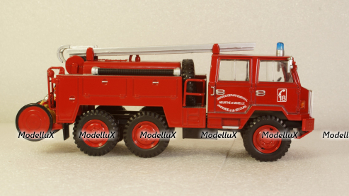 BERLIET FF 6X6 CISTERNA - Francia 1971, Pompieri Italy collection #17 1:43