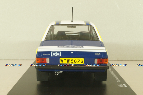 Ford Escort RS 1800 MKII WRC #1 Rally Acropolis 1979, Waldegard/Thorszelius, G113U067, WRC Collection #67, Hachette 1:24