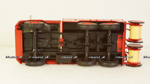 BERLIET FF 6X6 CISTERNA - Francia 1971, Pompieri Italy collection #17 1:43