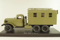 АК-34 Кунг на шасси Зис-151, SSM1570, SSM 1:43