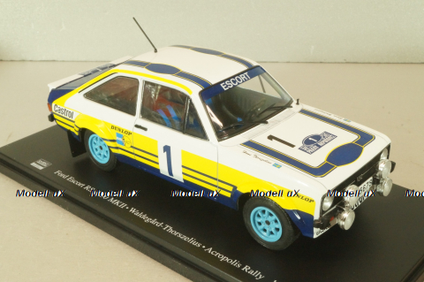 Ford Escort RS 1800 MKII WRC #1 Rally Acropolis 1979, Waldegard/Thorszelius, G113U067, WRC Collection #67, Hachette 1:24