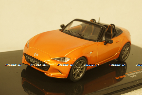 Mazda MX-5 Roadster 2019 orange, CLC409N , IXO 1:43