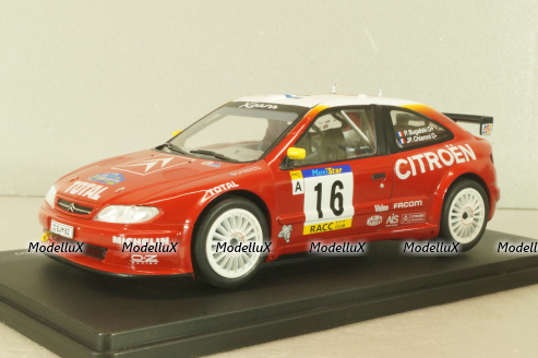 Citroen Xsara Kit Car WRC #16 Rally Catalunya-Costa Brava 1999, Bugalski/Chiaroni, G113U032, WRC Collection, Hachette 1:24 Уценка!