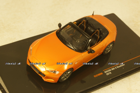 Mazda MX-5 Roadster 2019 orange, CLC409N , IXO 1:43
