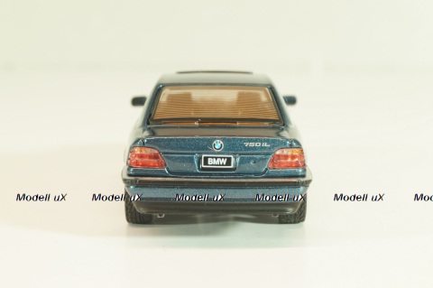 BMW 750iL (E38) 1994, blue metallic, 00894-CH, MiniGT 1:64