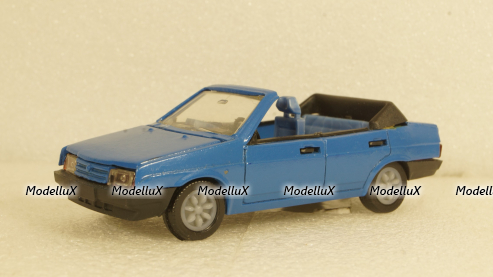 ВАЗ-21099 кабриолет синий, Тантал/Радон 1:43 