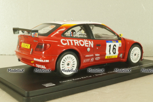 Citroen Xsara Kit Car WRC #16 Rally Catalunya-Costa Brava 1999, Bugalski/Chiaroni, G113U032, WRC Collection, Hachette 1:24 Уценка!