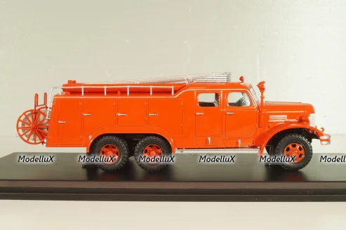 ПМЗМ-3 (АЦ-40 (151П)) автоцистерна пожарная на шасси Зис-151 1952, SSM1573, SSM 1:43