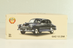 Газ-12 Зим 1949, лимузин, черный, PCM4-01, Perka 1:64