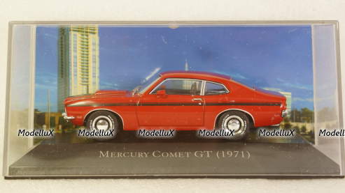 Mercury Comet GT 1971, red, DAM037, American Cars №37, Altaya 1:43