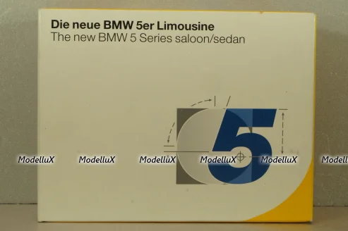 BMW 525i sedan (E39) 1995, grey, в коробке, 80429419980, Schabak 1:43