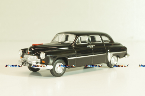Газ-12 Зим 1949, лимузин, черный, PCM4-01, Perka 1:64