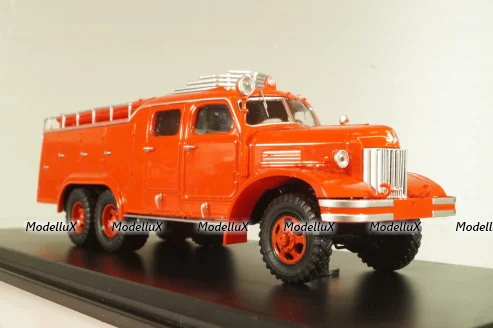 ПМЗМ-3 (АЦ-40 (151П)) автоцистерна пожарная на шасси Зис-151 1952, SSM1573, SSM 1:43
