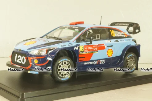Hyundai i20 WRC #16 Rally de Portugal 2018, Sordo/De Barrio, WRC Collection, Hachette 1:24 Уценка!