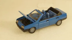 ВАЗ-21099 кабриолет синий, Тантал/Радон 1:43 