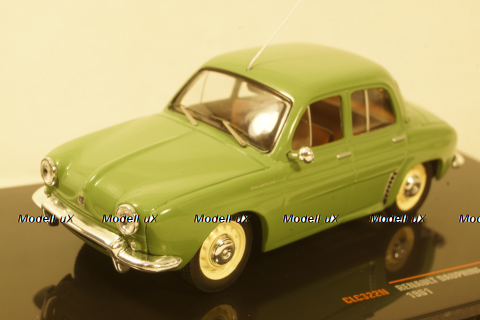 Renault Dauphine 1961 green, CLC322N, IXO 1:43