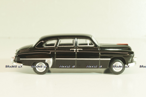 Газ-12 Зим 1949, лимузин, черный, PCM4-01, Perka 1:64