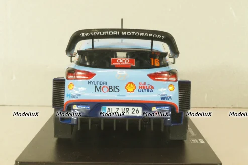 Hyundai i20 WRC #16 Rally de Portugal 2018, Sordo/De Barrio, WRC Collection, Hachette 1:24 Уценка!