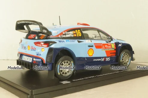 Hyundai i20 WRC #16 Rally de Portugal 2018, Sordo/De Barrio, WRC Collection, Hachette 1:24 Уценка!